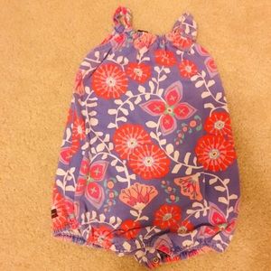 Tea Collection Multi-Colored Romper